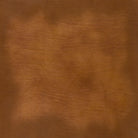 Close up of hand-burnished Almond brown leather sample - Your Western Decor