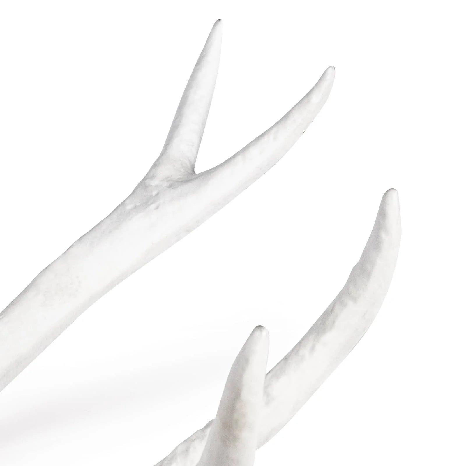 L'Objet White Faux Antler Table Decor - Your Western Decor