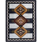 American made Lineage Rug in Black & White - Your Western Decor