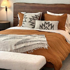 Maguey Handwoven Wool Blanket and Pillow Bedding Accents - Your Western Decor