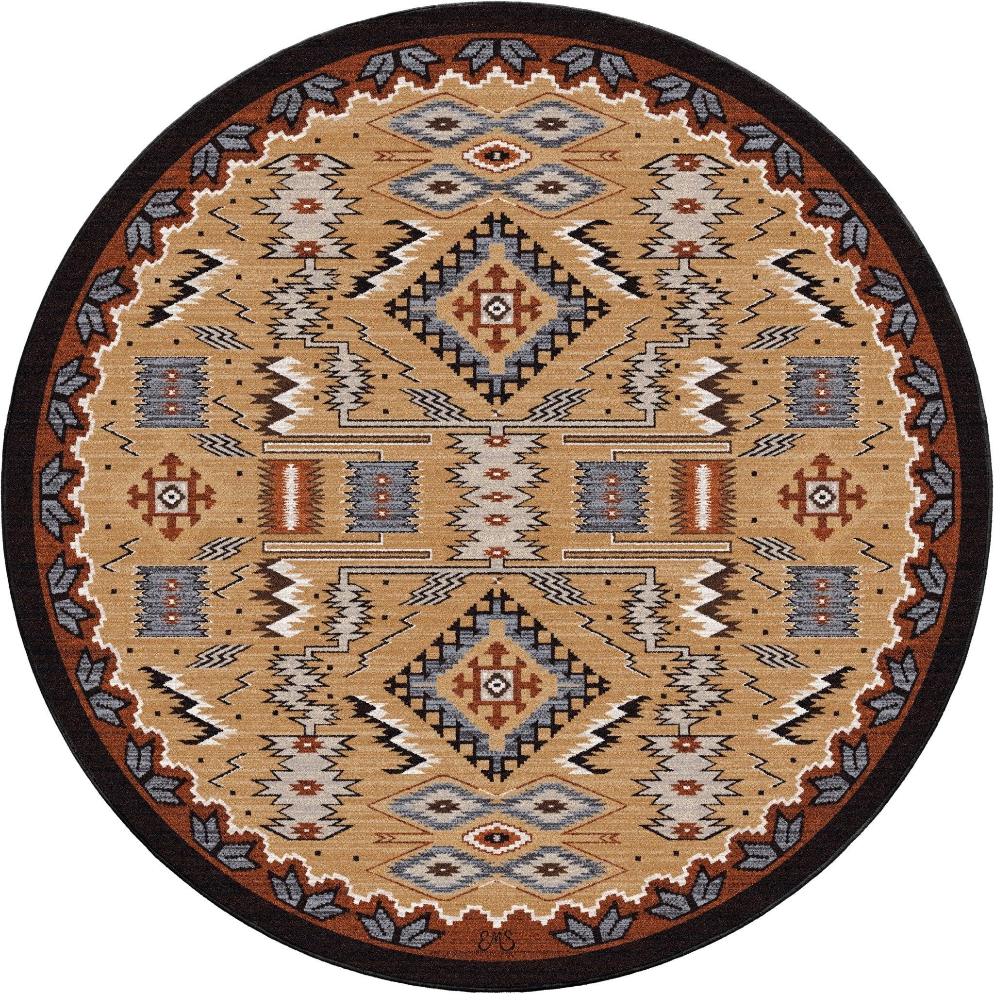 Magnificent Blessings Round Rug - Your Western Decor