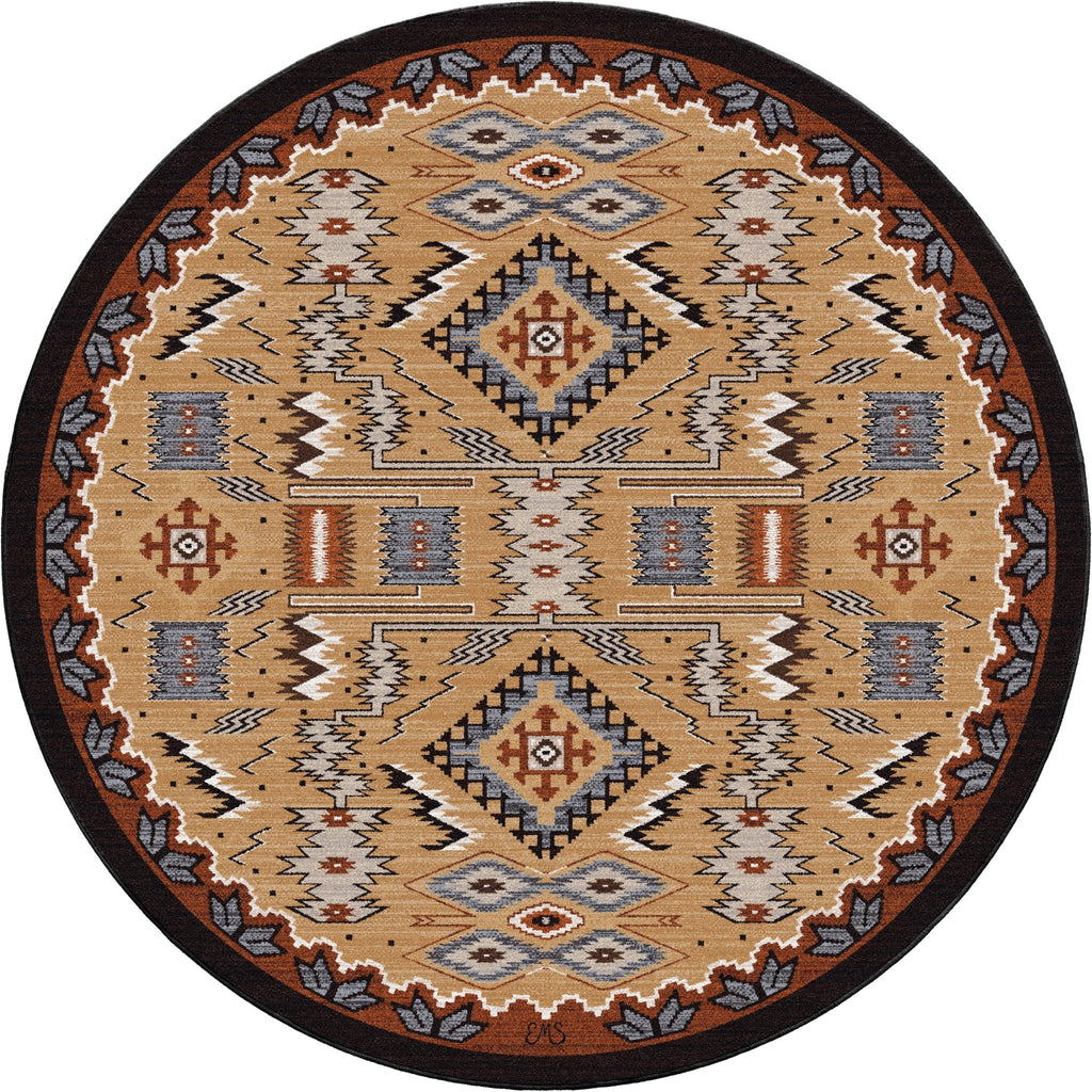 Magnificent Blessings Round Rug - Your Western Decor