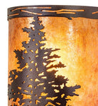 Mahogany Bronze Tamarack Wall Sconce Made in the USA - Your Western Decor