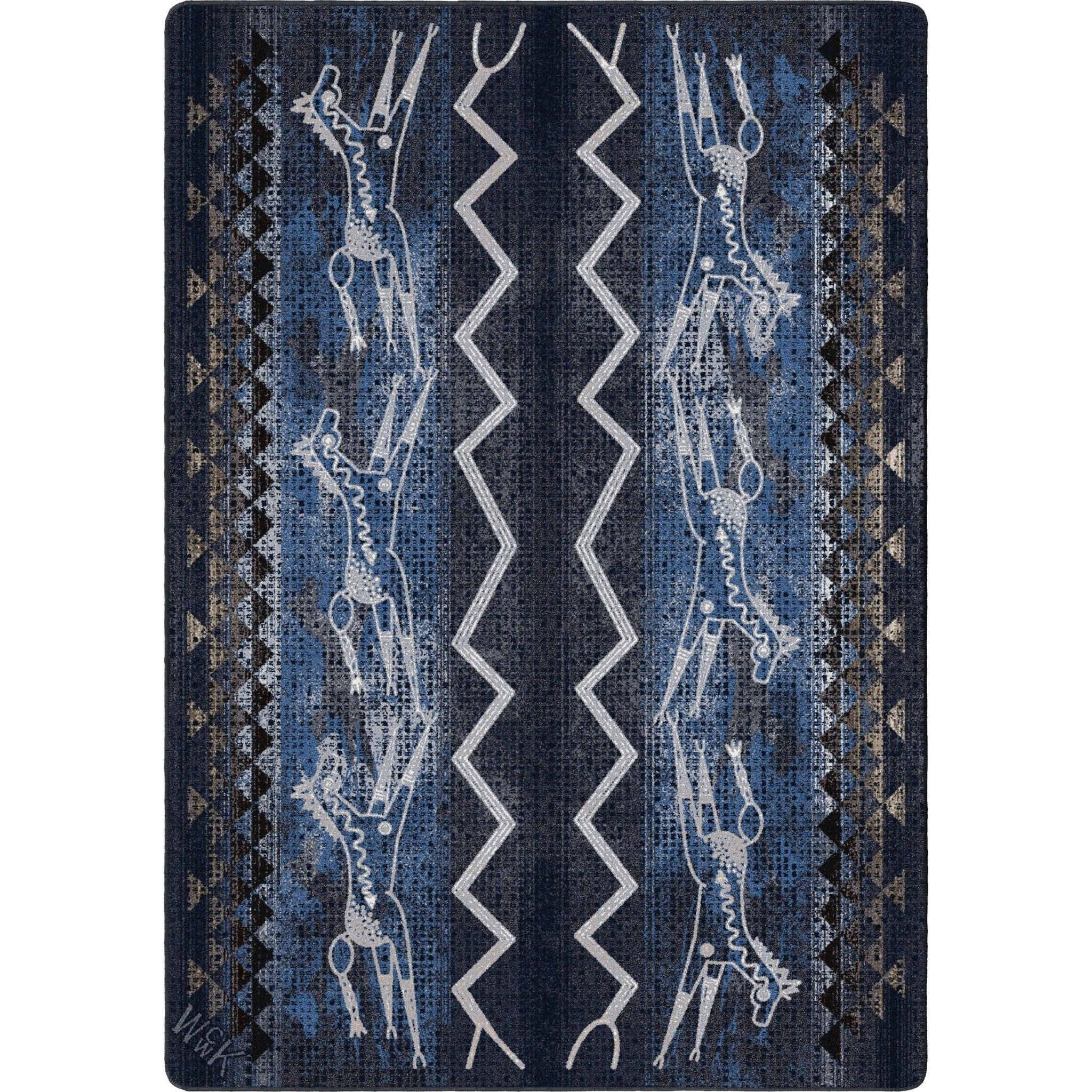 Midnight Plains Speak Rug Collection 4x5 - Your Western Decor