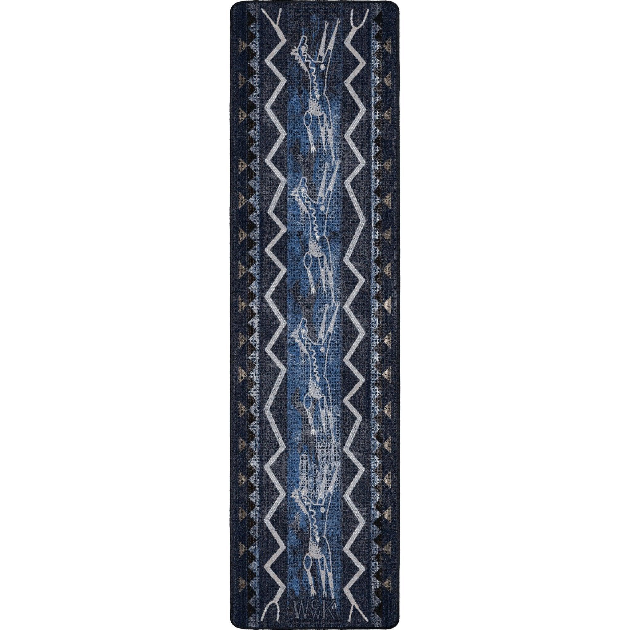 Midnight Plains Speak Runner Rug - Your Western Decor