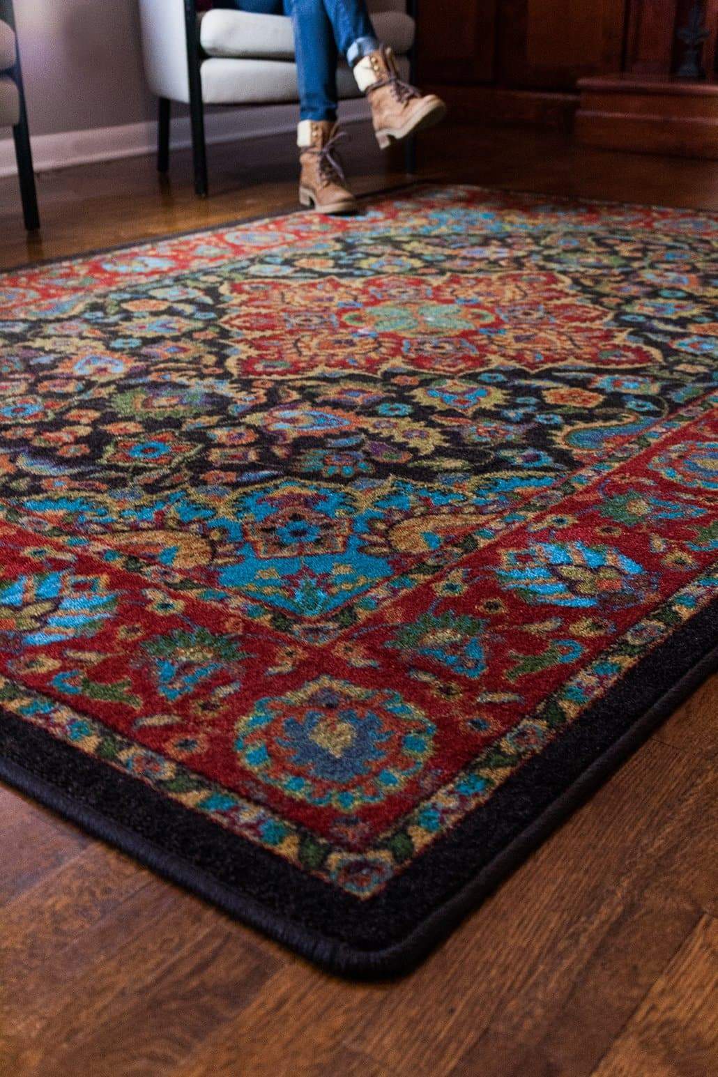 Persian Montreal Desert Area Rugs - Made in the USA - Your Western Decor, LLC