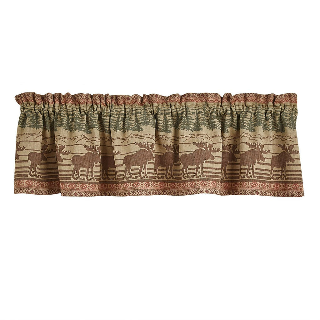Moose in the Mountains Valance | Your Western Decor