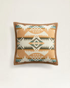 Nehalem Throw Pillows - Reverse Design - Natural Color - 16" x 16" - Wool Fabric - Your Western Decor