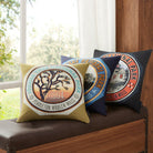 National Park Pillows - Black & Orange - Embroidery - Your Western Decor