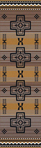 Brazos Arrows Southwestern Floor Runner - 2 Colors - Rugs made in the USA - Your Western Decor