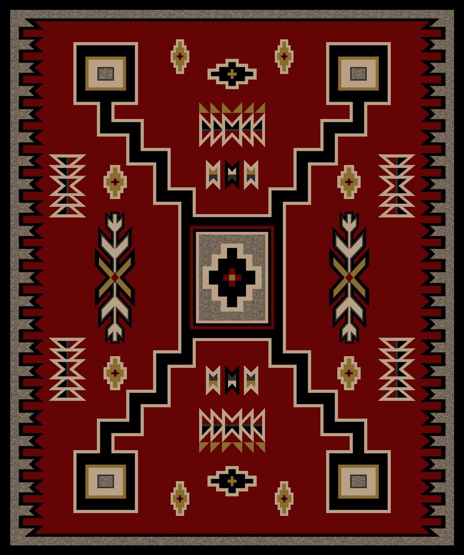 Old Crow - Red (Oversize) - Your Western Decor, LLC