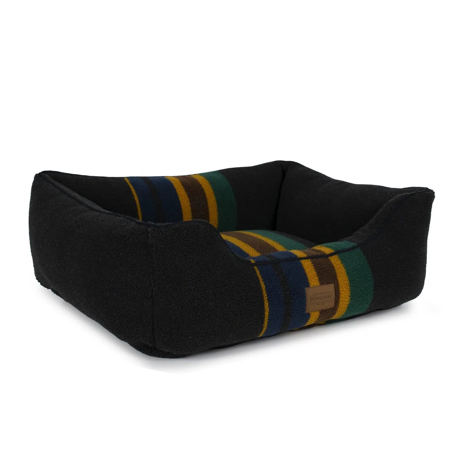 Oxford Pendleton Camp Bolster Dog Bed - Your Western Decor