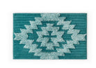 Pagosa Springs Bath Rugs - Pendleton Pagosa Design - Turquoise - Tufted Design 21"x34"- Your Western Decor