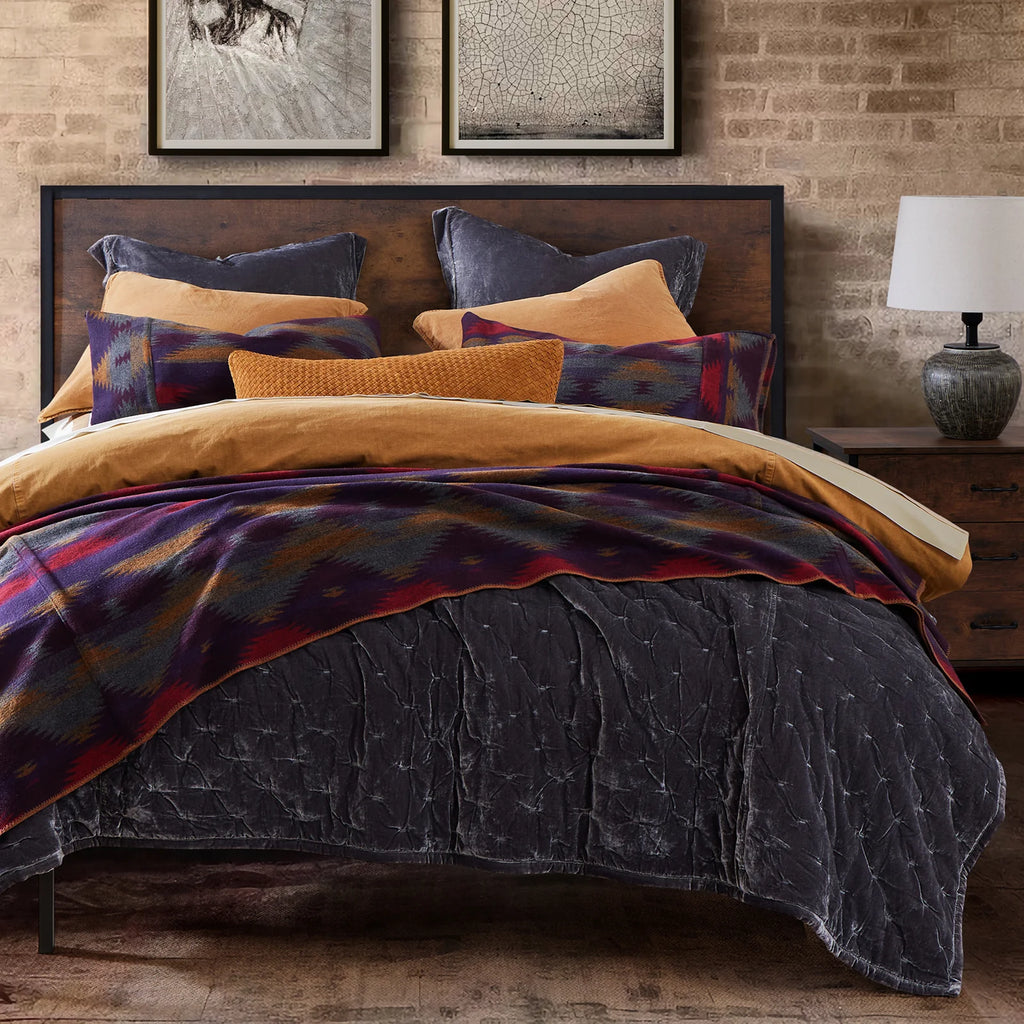 Painted Desert Wool Blend Blanket Bedding - Your Western Decor