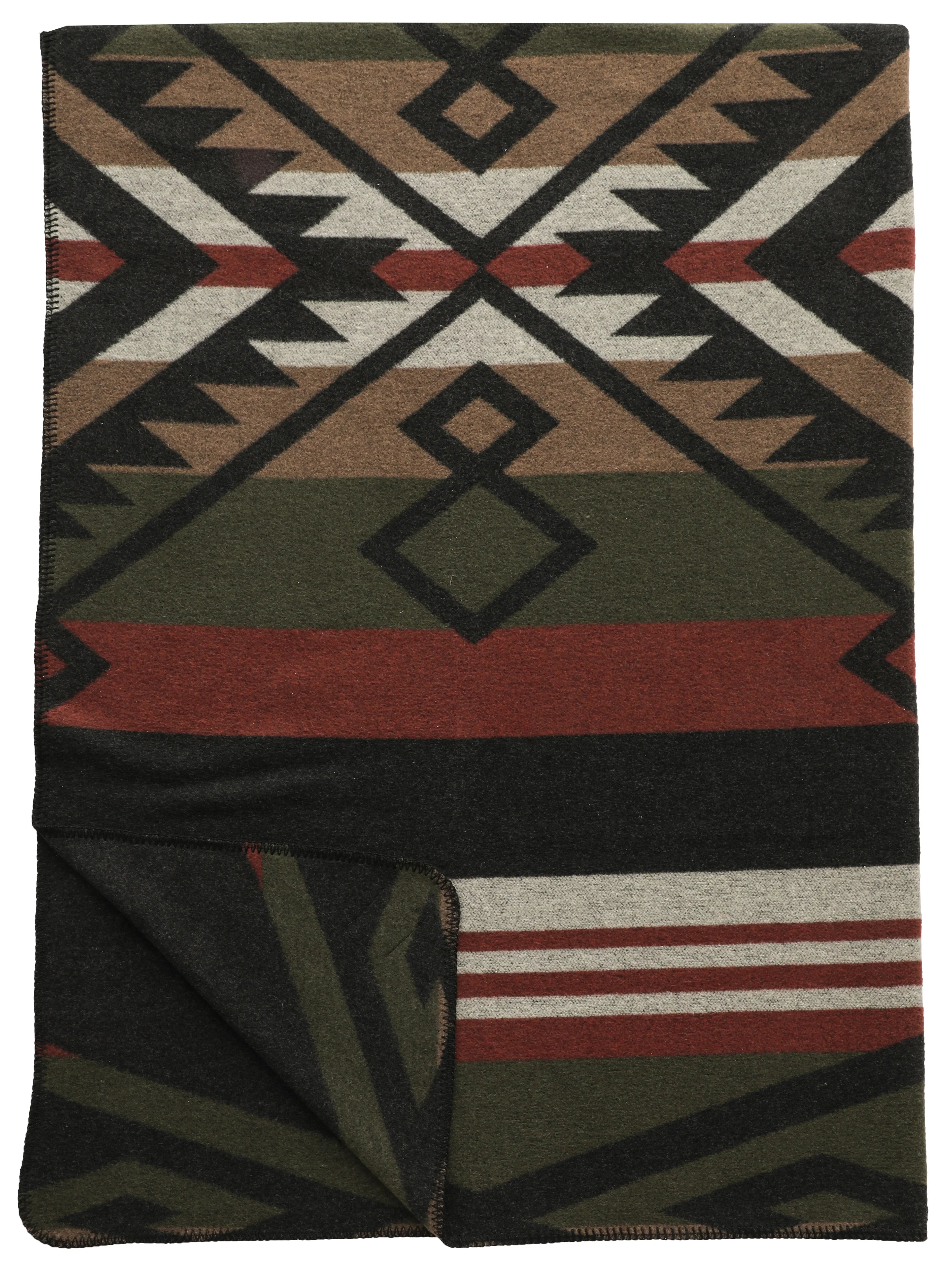 Paloma Earth Throw Blanket made in the USA - Your Western Decor