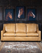 Palomino Panache Leather Sofa - Your Western Decor