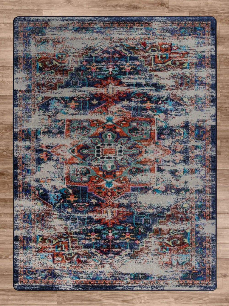 Persia Distressed Area Rug - Your Western Decor, LLC
