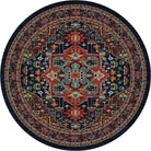 Persia 8' Round Area Rug - Made in the USA - Your Western Decor, LLC - Your Western Decor, LLC