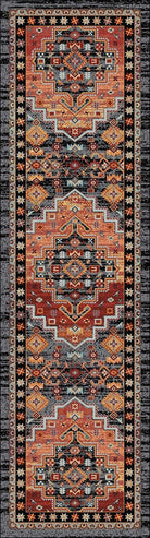 Persian Version Floor Runner - Made in the USA - Your Western Decor, LLC