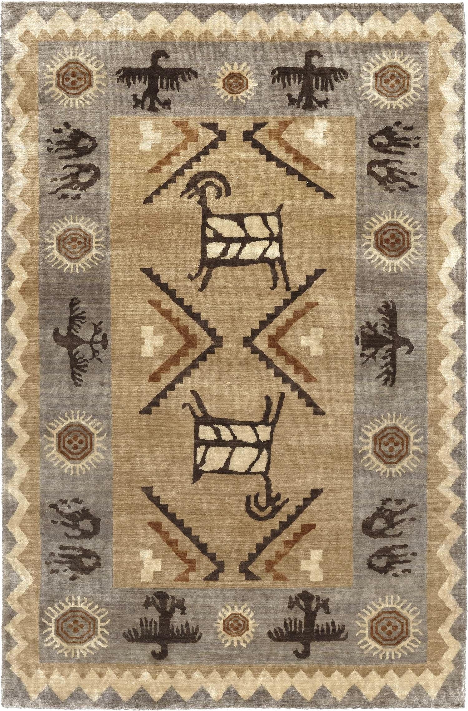 Design by Pendleton Petroglyphs Rock Art Rugs made in the USA - Your Western Decor