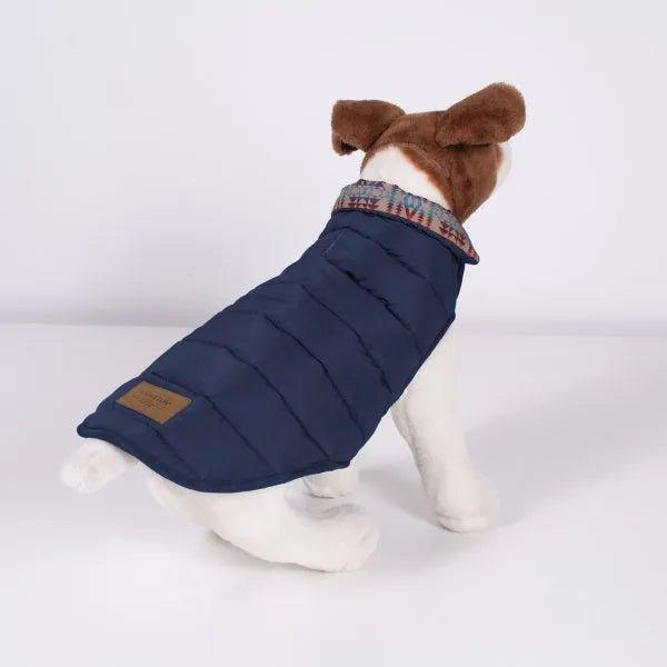 Pilot Rock Puffer Dog Coat by Pendleton Navy - Your Western Decor