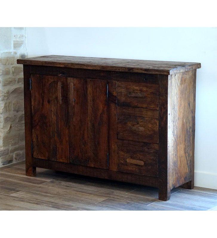 Reclaimed Pine Wood Buffet - Your Western Decor