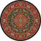 Persian Montreal Desert 8' Round Area Rug - Made in the USA - Your Western Decor, LLC