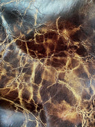 Revenant Mountain Range Cracked look artisan upholstery leather - Your Western Decor 