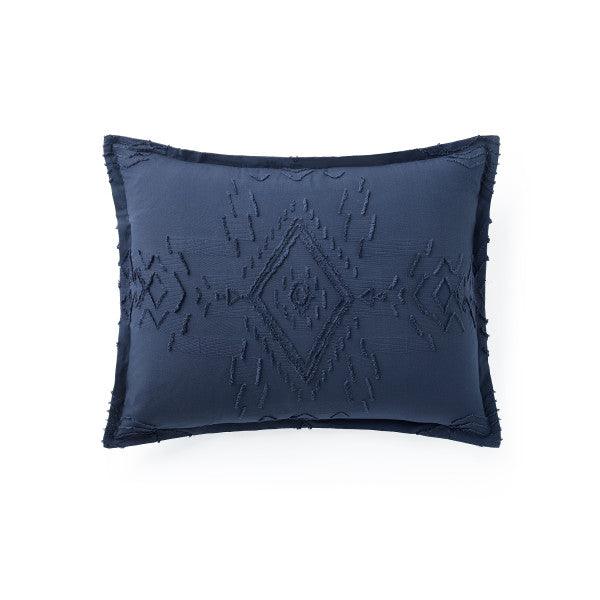 Rock Point Comforter Set - Cotton w/ Polyester fill - Navy Blue - Comforter w/ shams - Your Western Decor