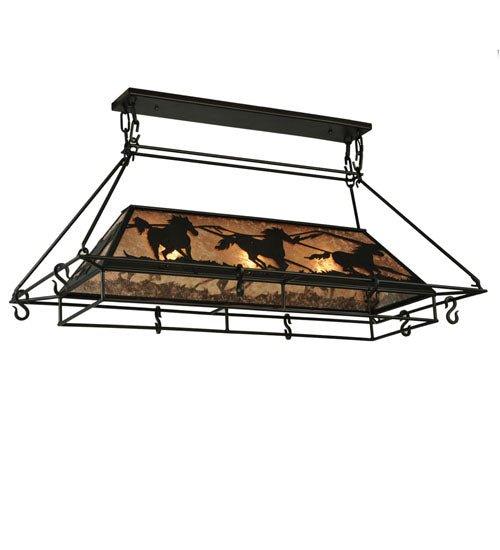 Running Horses Pot Rack | Your Western Decor