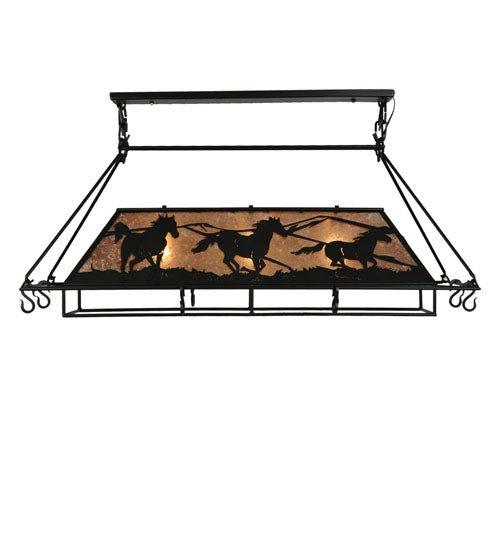 Running Horses Pot Rack | Your Western Decor