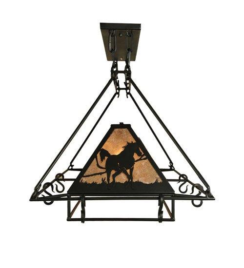 Running Horses Pot Rack | Your Western Decor