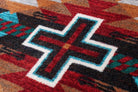 Rustic Cross - Electric Area Rug Detail - Your Western Decor, LLC