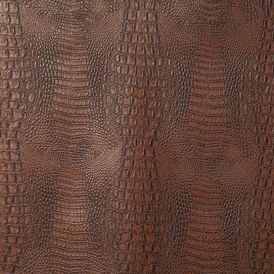 Saddle Croc Embossed Faux Leather for upholstery and decor projects - Your Western Decor