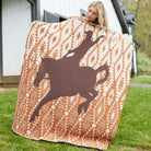 Eco Bronco Throw Blanket • Your Western Decor