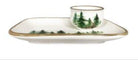 Wild Evergreen Platter & Dip Bowl | Coastal Compass Home Decor