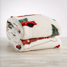 Trucks N' Trees Sherpa Throw Blanket - Your Western Decor