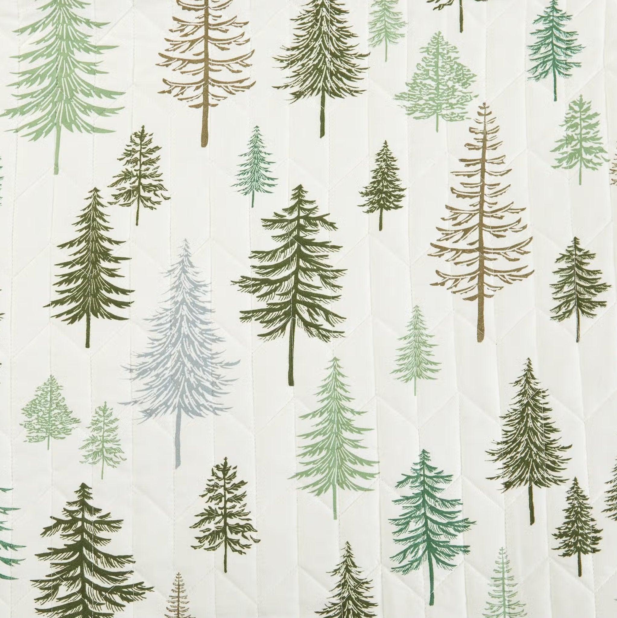 Mountain Trees Reversible Quilt Set - Your Western Decor