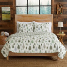 Mountain Trees Reversible Quilt Set - Your Western Decor