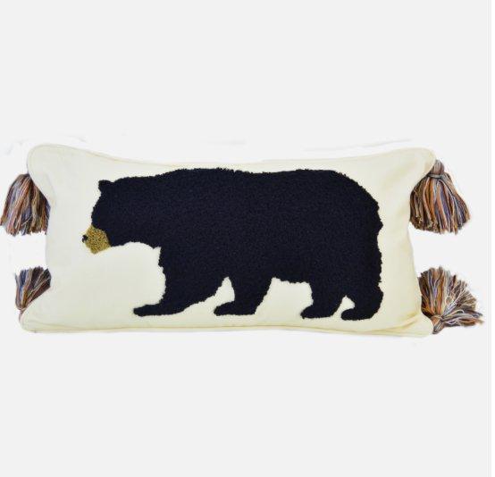 Sunrise Walk Bear Pillow - Your Western Decor