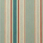 Pendleton Willamette Valley Turquoise Stripe Fabric by Sunbrella - Your Western Decor