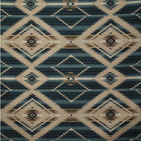 Taos Denim Southwestern Upholstery - Southwest fabric made in Spain - Your Western Decor