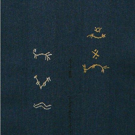 Sinbrella Relic Hieroglyphics - Indigo - Your Western Decor