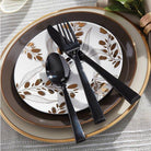 Urban Goth Black Flatware 5-pc set - Your Western Decor