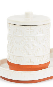 Pendleton Spider Rock Canister - Ivory - Ceramic - Your Western Decor