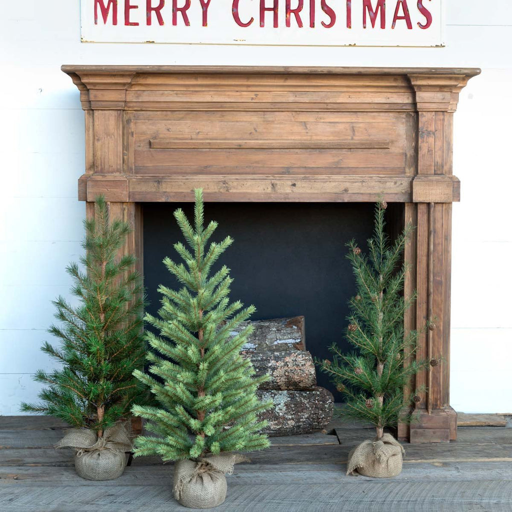 Second-Year Faux Christmas Tree Set | Your Western Decor