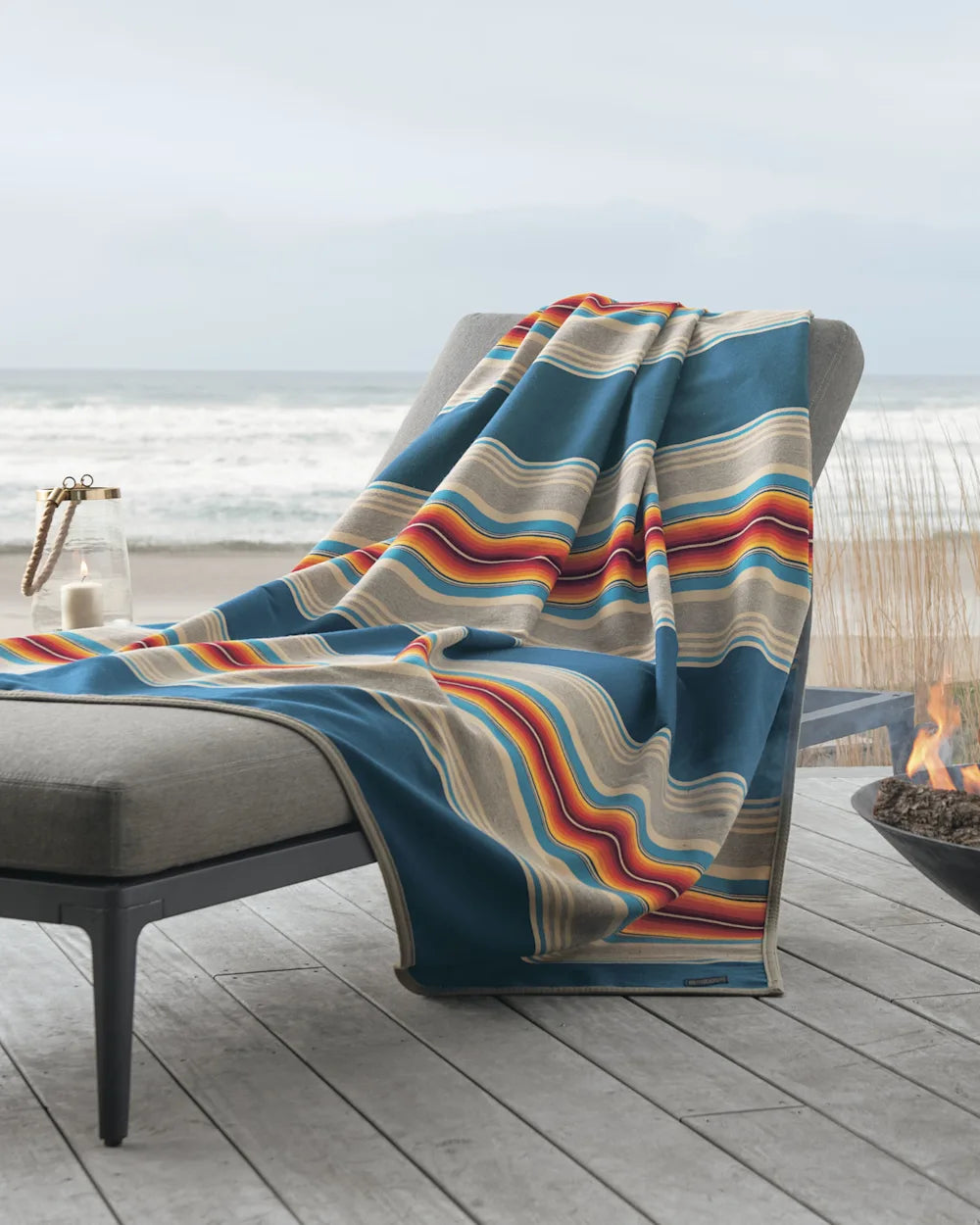 Serape Stripe Wool Blankets Wool Blanket Your Western Decor