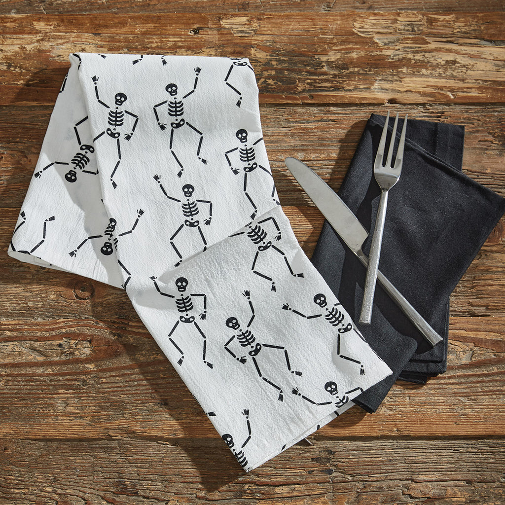 Skeleton Flour Sack Dishtowel Set - Your Western Decor