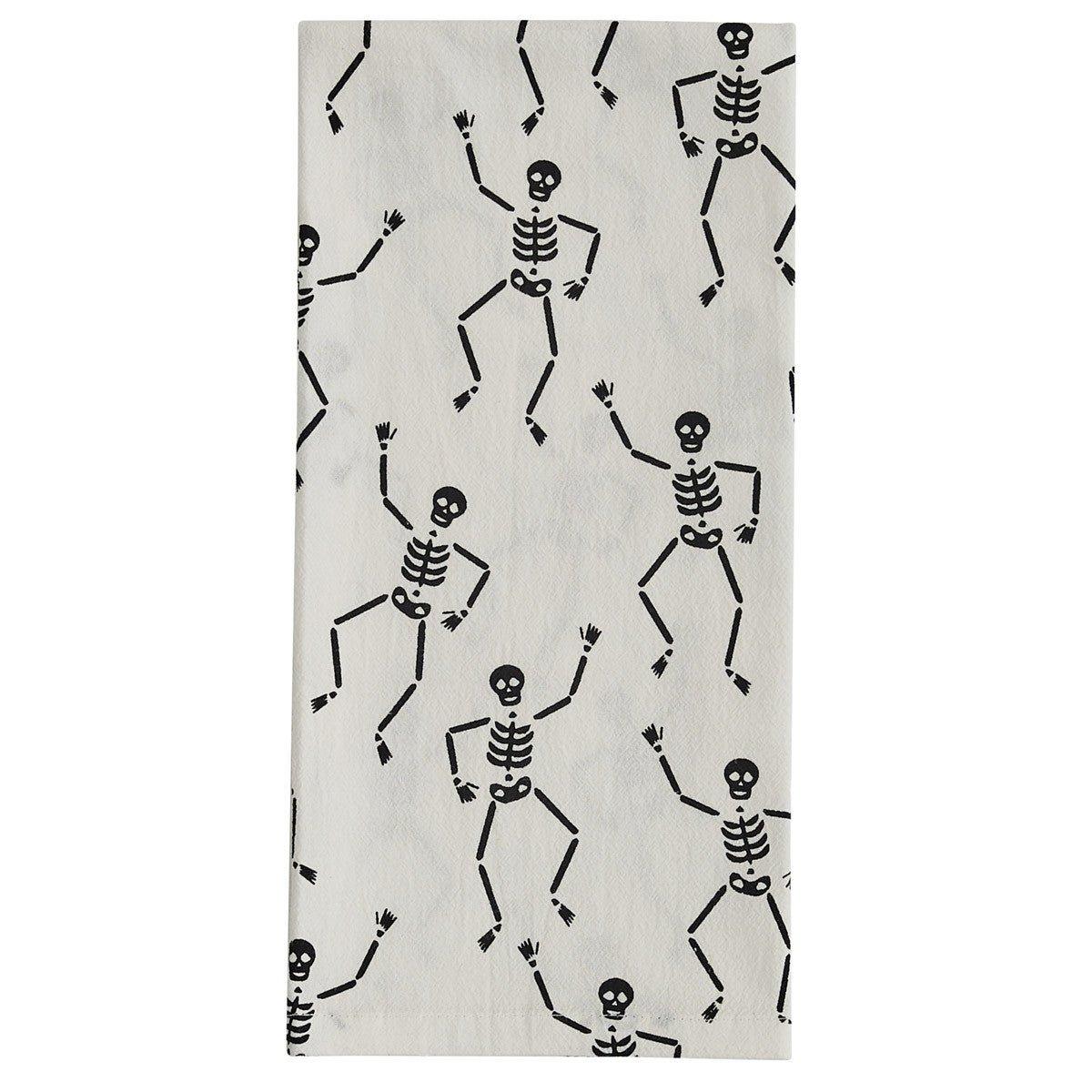 Skeleton Flour Sack Dishtowel Set - Your Western Decor