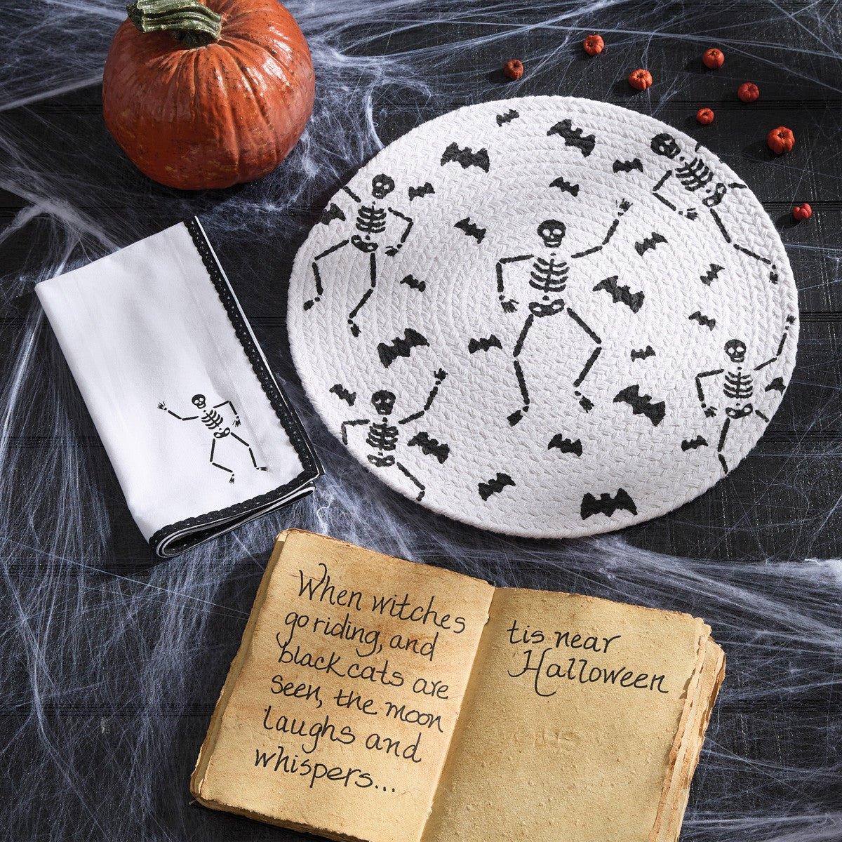 Round Skeleton Placemat - Set/4 - Your Western Decor